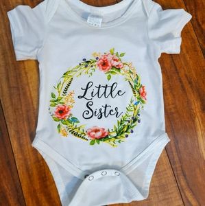 Little sister onsie